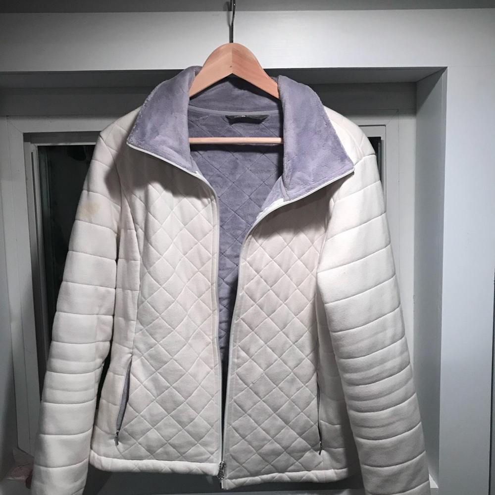 North face quilted jacket